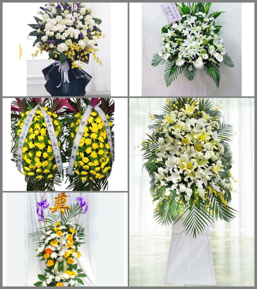 云南昆明五华区沙朗街道大村社区白事花篮预定